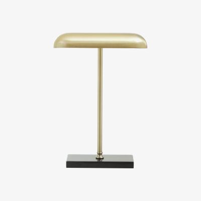 Olivia's Olivia's Narla Small Desk Lamp in Black & Brass
