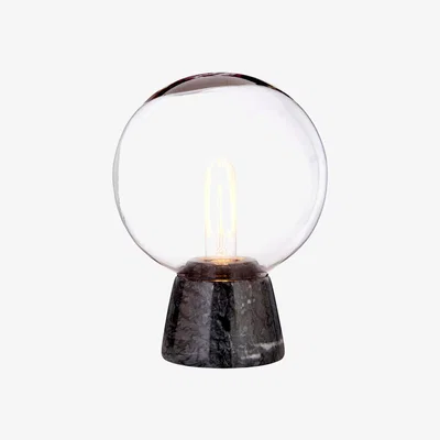 Olivia's Olivia's Globe And Black Marble Lamp
