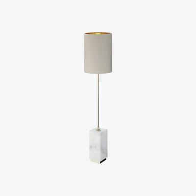 Olivia's TAX FREE RV Astley Lindau Table Lamp White Marble And Antique Brass