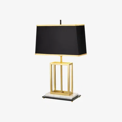 Olivia's Elstead Atlas 1 Light Table Lamp Brushed Brass