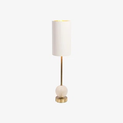Olivia's RV Astley Geralt Table Lamp White Marble