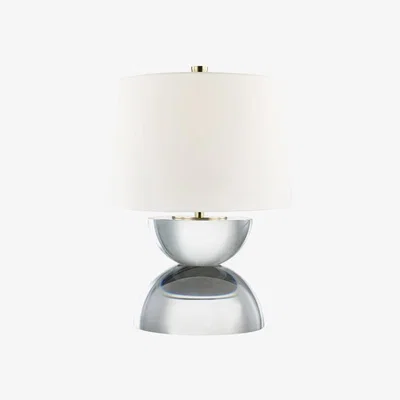 Olivia's Hudson Valley Lighting Caton Acrylic 1 Light Small Table Lamp