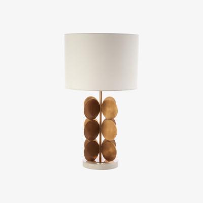 Olivia's Olivia's Gold Disc Table Lamp