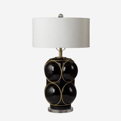 Olivia's Andrew Martin Bubble Table Lamp Black/Gold