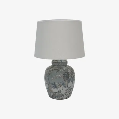 Olivia's Mindy Brownes Delia Table Lamp in Light Blue / Large