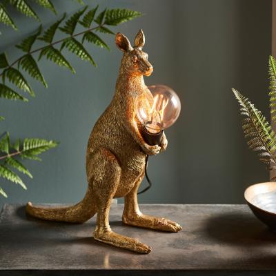 Olivia's Olivia's Henley Kangaroo Table Lamp in Gold