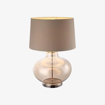 Olivia's RV Astley Balado Table Lamp Cognac Glass Base Only