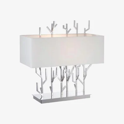 Olivia's RV Astley Carrock Table Lamp Nickel Finish