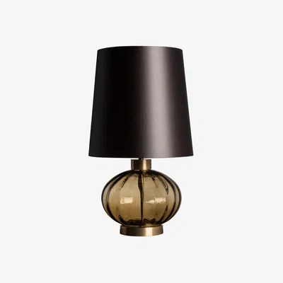 Olivia's Heathfield & Co Pedra Amber Table Lamp
