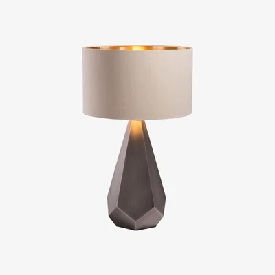 Olivia's RV Astley Agato Table Lamp Gunmetal