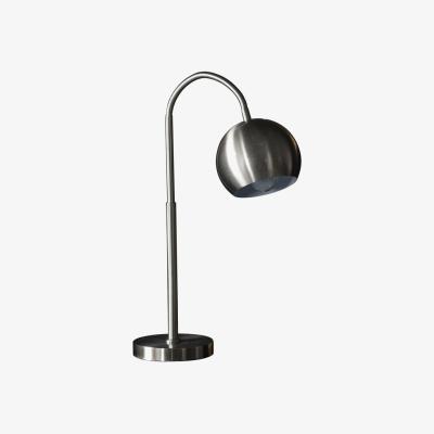 Olivia's Gallery Direct Balin Arched Table Lamp Brushed Nickel