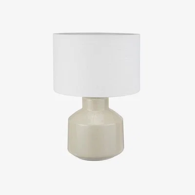 Olivia's Olivia's Nala Crackle Effect Table Lamp in Cream