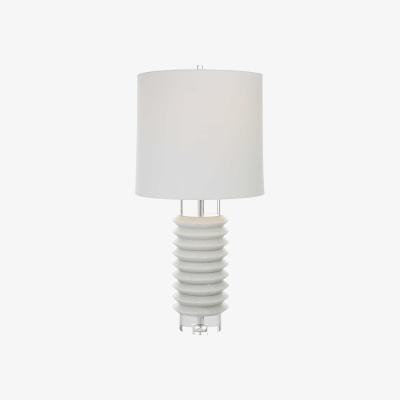 Olivia's Uttermost Black Label Accordion Table Lamp
