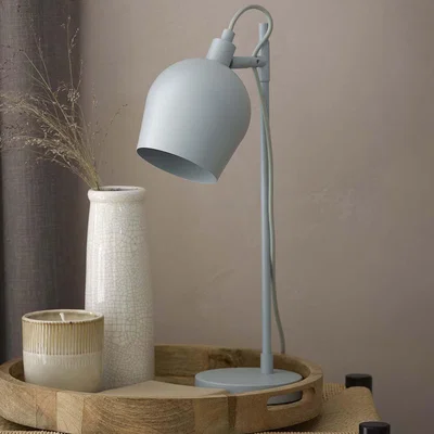 Olivia's Garden Trading Grafton Desk Lamp in Tarn Blue
