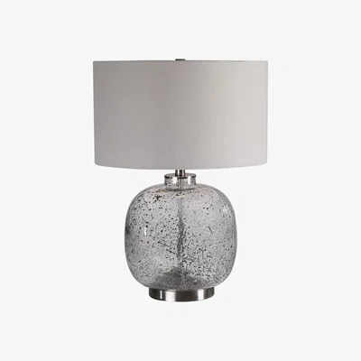 Olivia's Uttermost Storm Glass Table Lamp