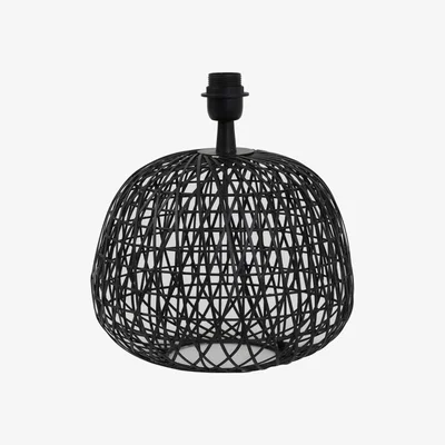 Olivia's Light & Living Alwina Table Lamp Base Matt Black