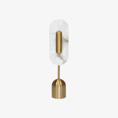 Olivia's Mindy Brownes Wembley Table Lamp in Gold And White