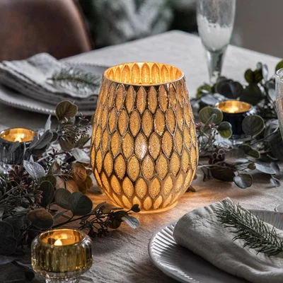 Olivia's Gallery Interiors Fulwell LED Table Lamp Gold