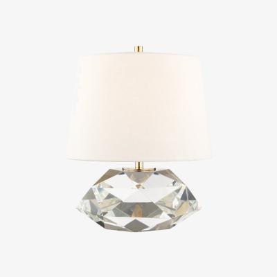 Olivia's Hudson Valley Lighting Henley Crystal 1 Light Table Lamp
