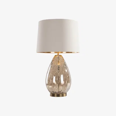 Olivia's RV Astley Riom Table Lamp Cognac Glass | Outlet