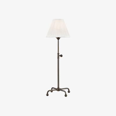 Olivia's Hudson Valley Lighting Classic No.1 Brass 1 Light Table Lamp