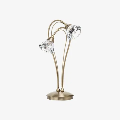 Downtown BHS Marianne Table Lamp Antique Brass