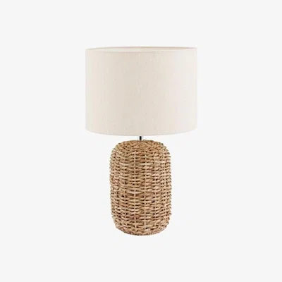 Downtown Pacific Lifestyle Acer Natural Woven Tall Table Lamp