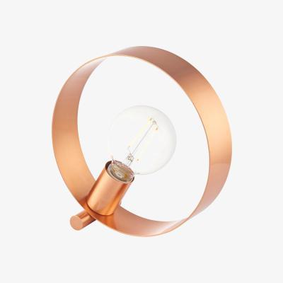 Perch and Parrow Magus Table lamp in Brushed Copper