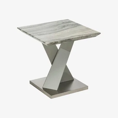 Pagazzi Merano Grey 55cm Lamp Table