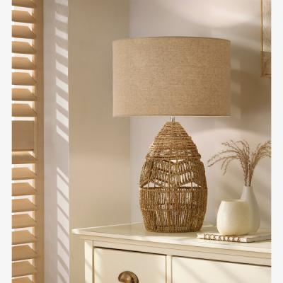 Pagazzi MAUI RATTAN TABLE LAMP