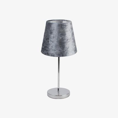 Pagazzi Kadri Velour 39cm Table Lamp Grey