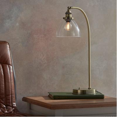 Pagazzi Hansen 53cm Table Lamp Antique Brass