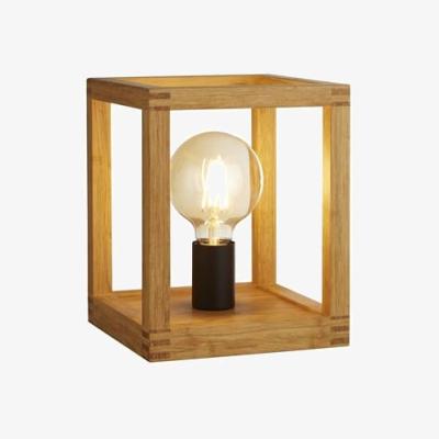 Pagazzi Square Wooden Table Lamp