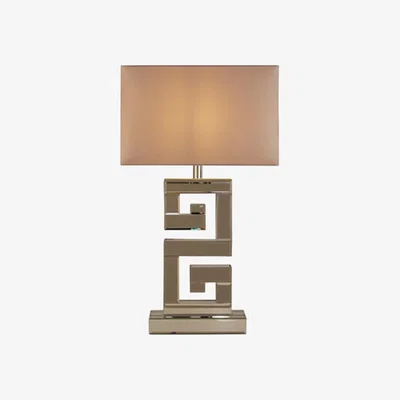 Pagazzi Thalia Chrome Small Mirror Table Lamp