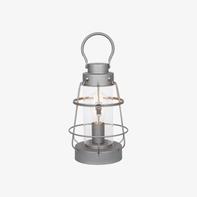 Pagazzi Filey 1 Light Lantern Table Lamp Grey