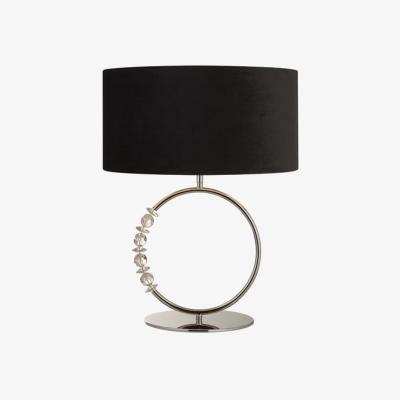 Pagazzi Bianca Polished Chrome &amp; Black Table Lamp