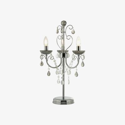 Pagazzi Clea 57cm Polished Chrome Table Lamp