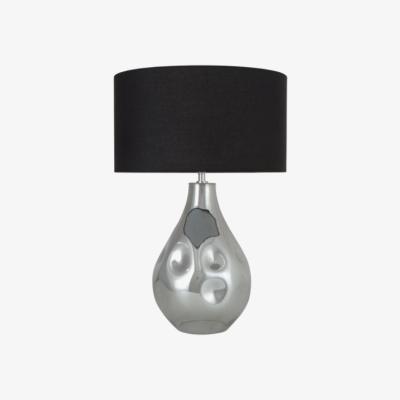 Pagazzi Jolana Smoked Glass Table Lamp