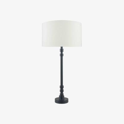 Pagazzi Rhode Matt Black &amp; White Table Lamp