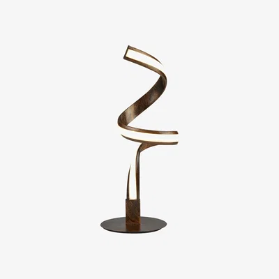Pagazzi Ribbon Warm White LED Twist Rustic Table Lamp