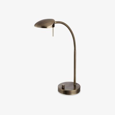 Pagazzi Milan LED Antique Brass 45cm Table Lamp