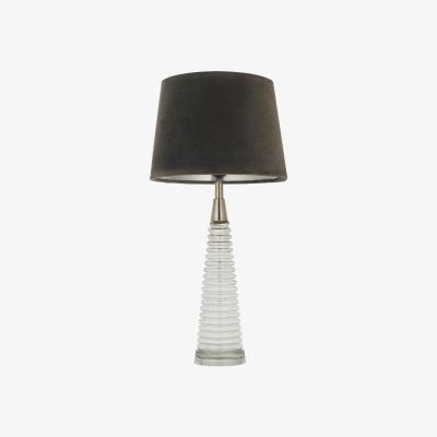 Pagazzi Naia Nickel & Taupe Table Lamp