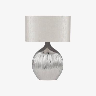 Pagazzi Gemini 44cm Table Lamp Silver