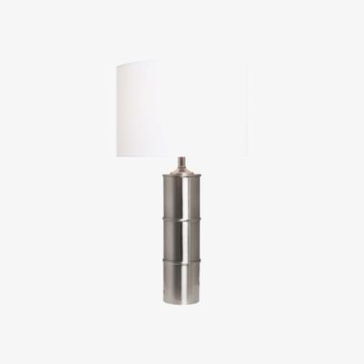Pagazzi Zabor Satin Nickel Touch Table Lamp