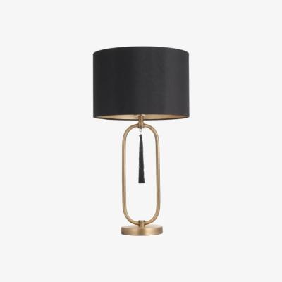 Pagazzi Tassel Antique Brass Table Lamp