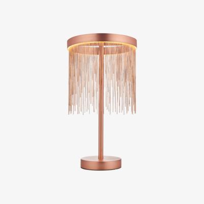 Pagazzi Zelma LED Brushed Copper Table Lamp