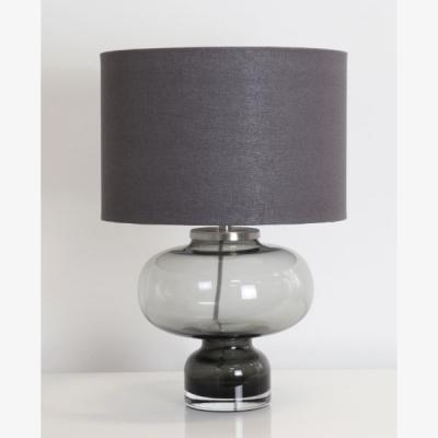 Pagazzi Taville Grey Glass Table Lamp