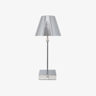Pagazzi LUSTRE RECHARGEABLE POLISHED CHROME TABLE LAMP