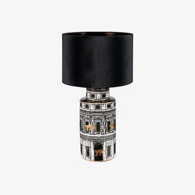 Pagazzi Corbusier Tall House Black Table Lamp
