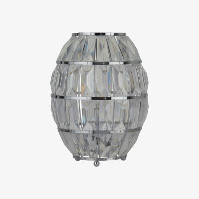 Pagazzi Amelie 26cm Polished Chrome Jewelled Table Lamp